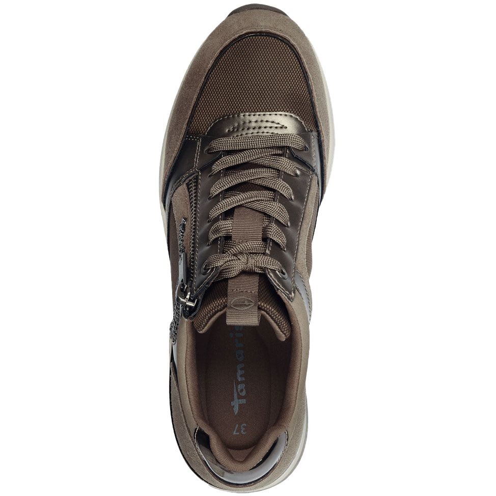 TAMARIS Laisvalaikio bateliai moterims, Smėlio, Sneaker low 3