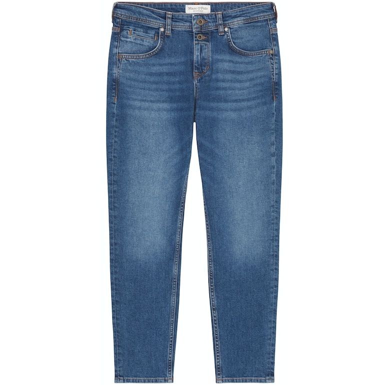 MARC O'POLO Tiesūs džinsai moterims, Mėlyna