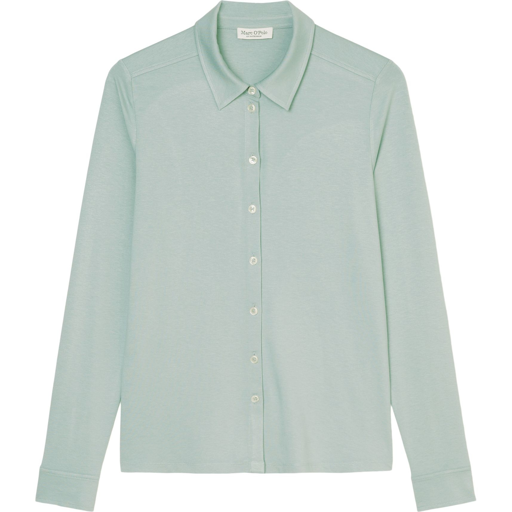 MARC O'POLO Marškiniai ilgomis rankovėmis moterims, Žalia, Shirts lon 410205252505 1