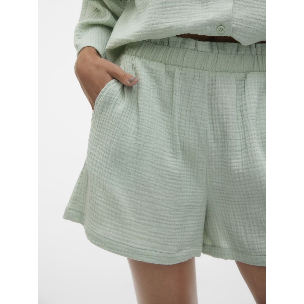 VERO MODA Šortai moterims, Žalia, Natali shorts 5