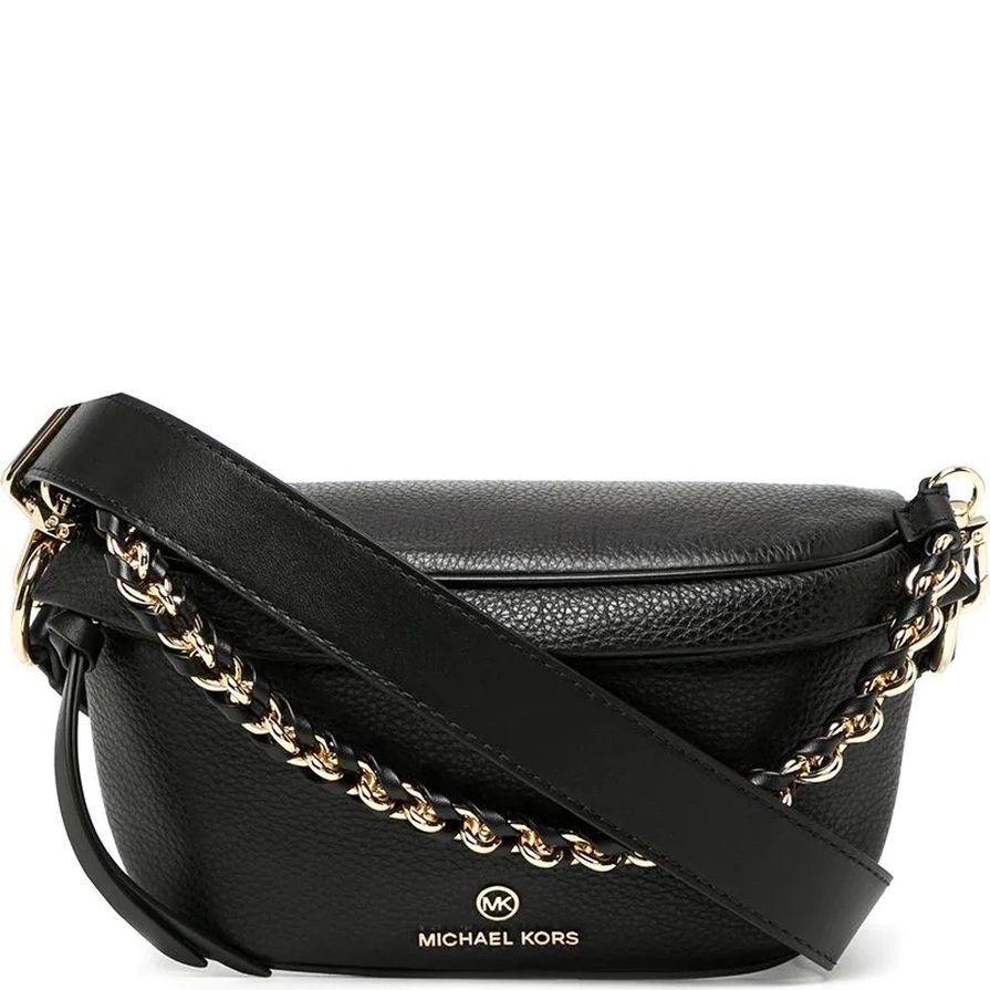 MICHAEL KORS Rankinė per petį moterims, Juoda, XS sling pack messanger 1