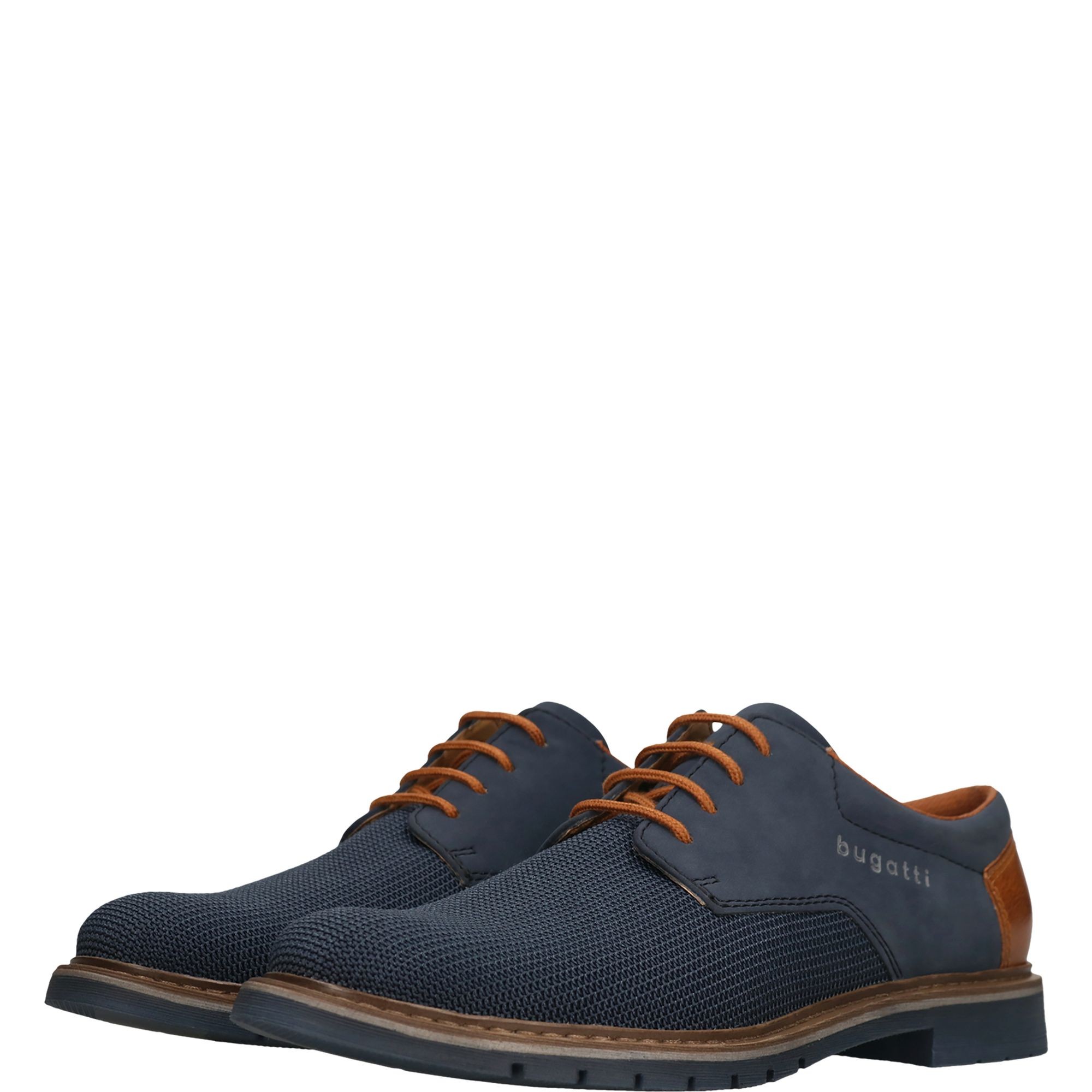 BUGATTI Klasikiniai batai vyrams, Mėlyna, Formal 5