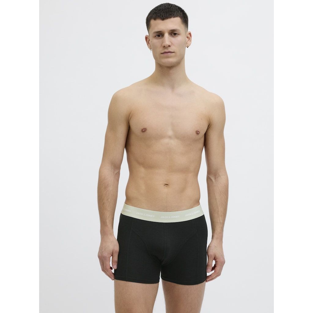 JACK & JONES Ilginti apatiniai vyrams, Juoda, Tom bamboo trunks 3 pack 8