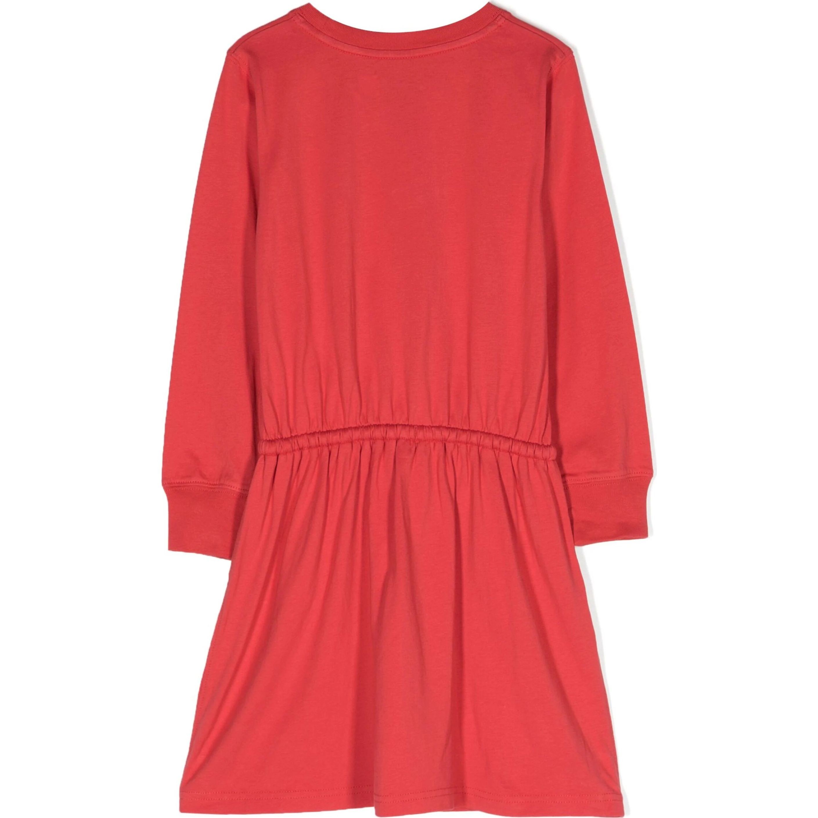 RALPH LAUREN KIDS Midi suknelė mergaitėms, Raudona, Long sleeve bear dress 2