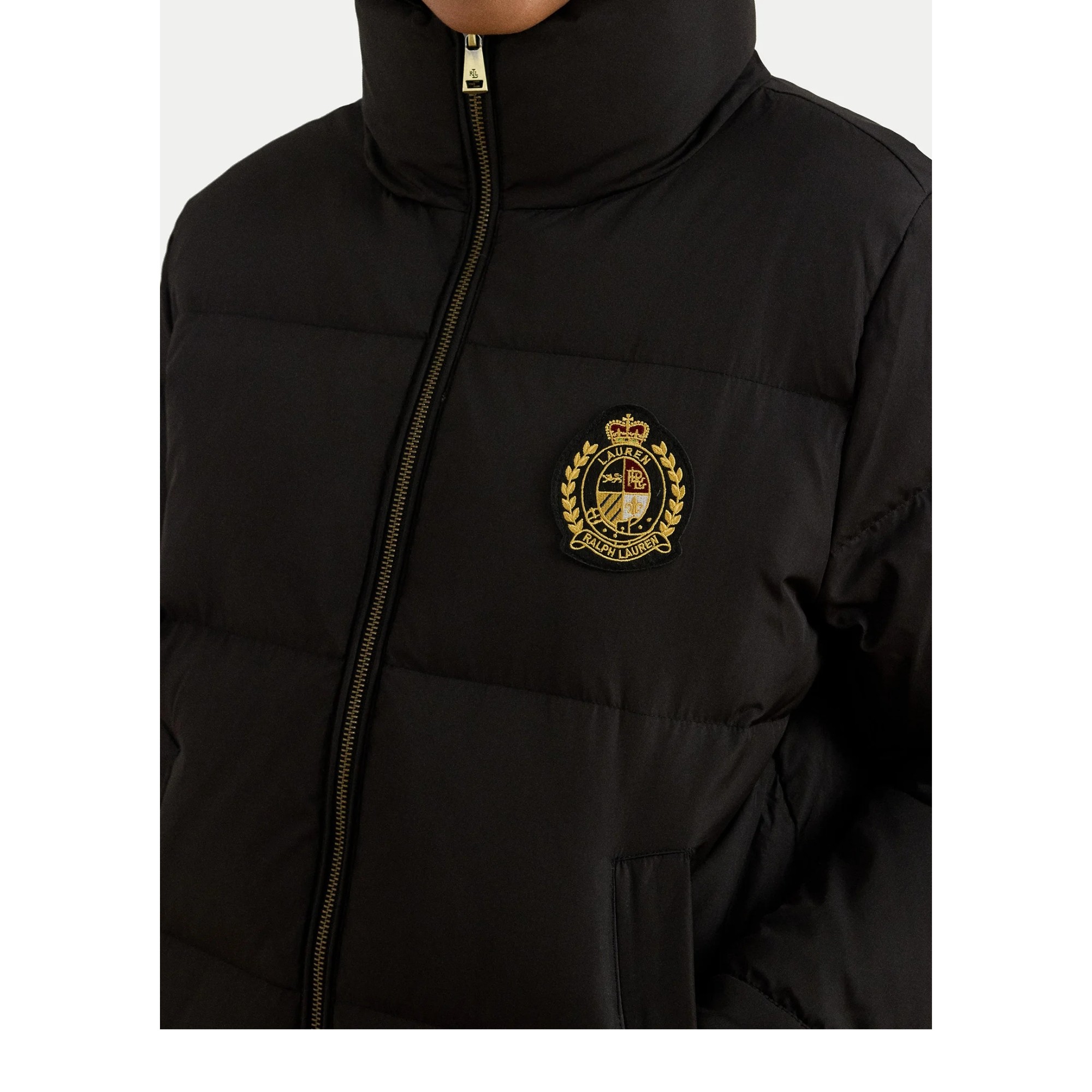 LAUREN RALPH LAUREN Striukė moterims, Juoda, Sh pfr w ncr insulated coat 2