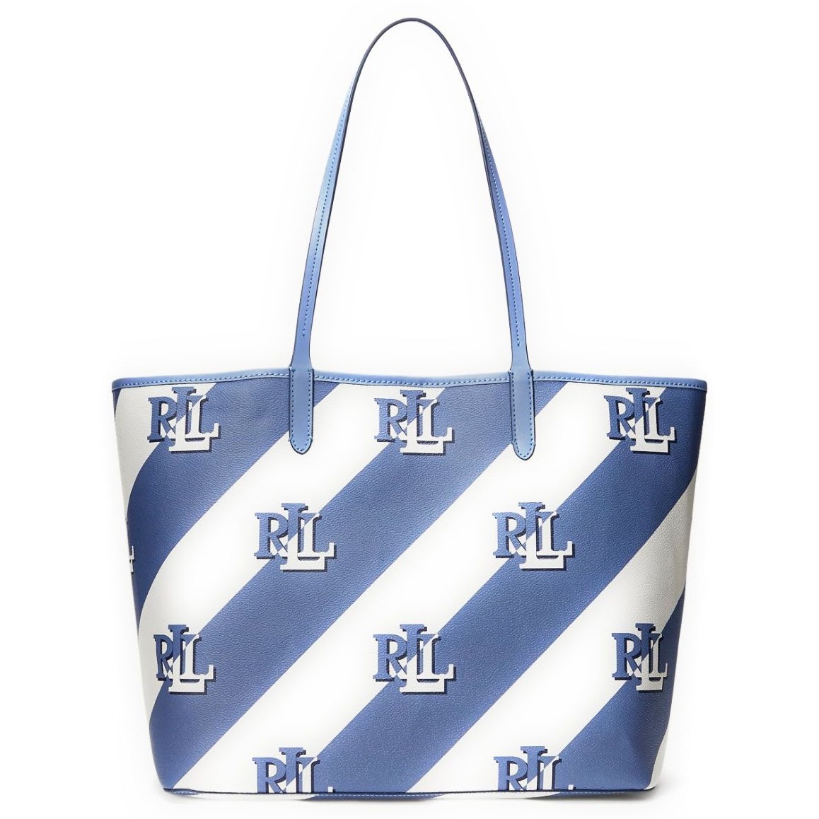 LAUREN RALPH LAUREN Pirkinių krepšys moterims, Mėlyna, Collins 36 large tote bag 1