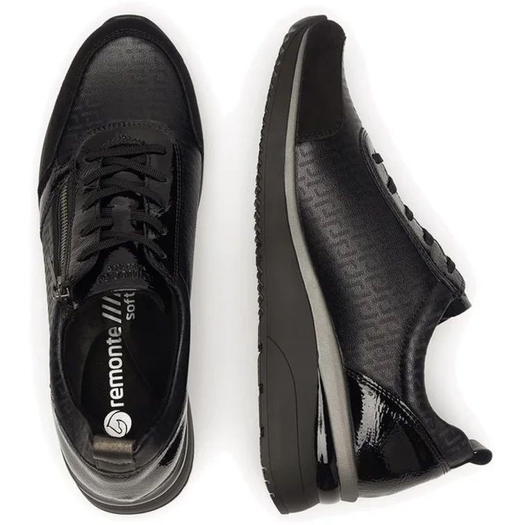 REMONTE Laisvalaikio bateliai moterims, Juoda, Ladies shoes 4