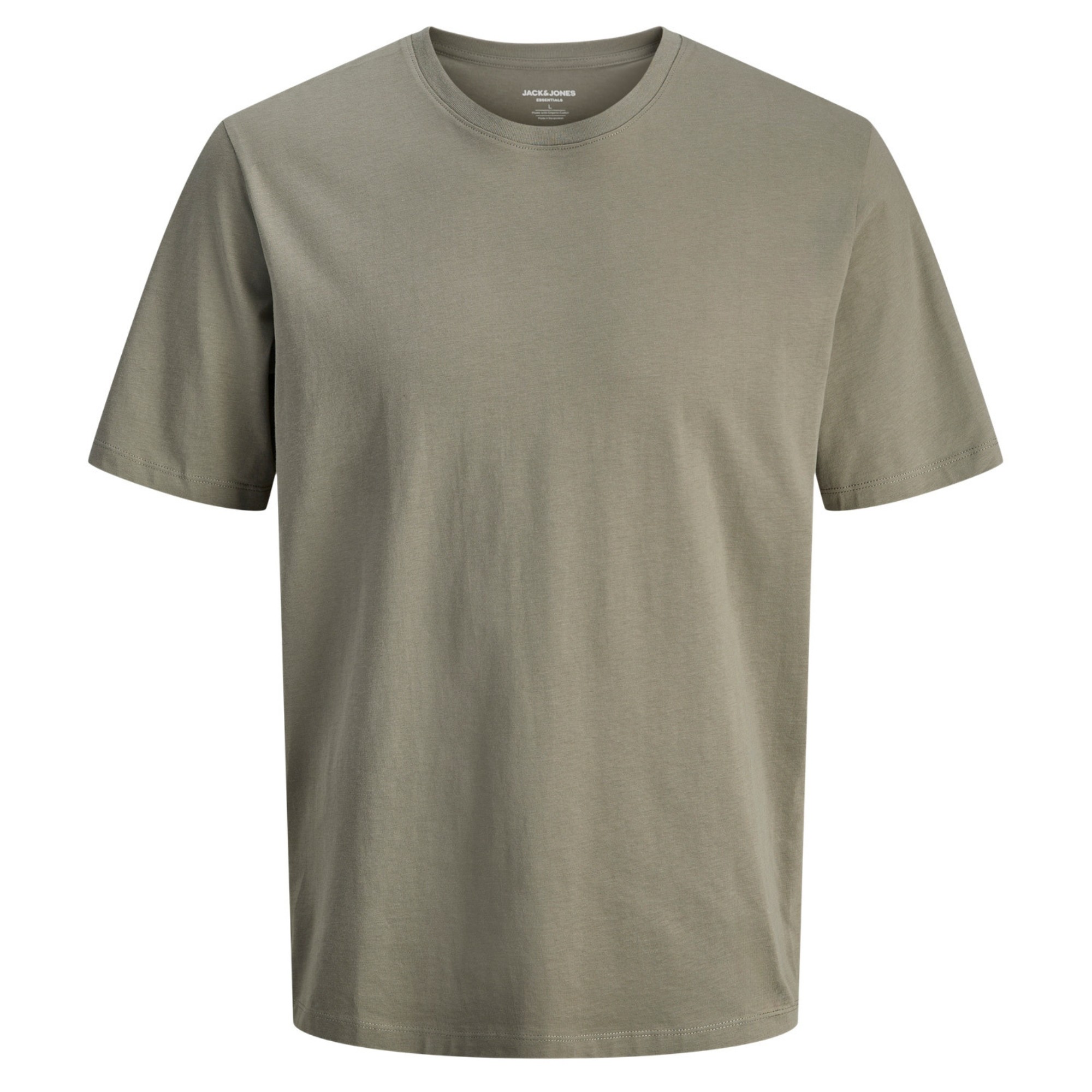 JACK & JONES Marškinėliai vyrams, Pilka, Organic basic 1