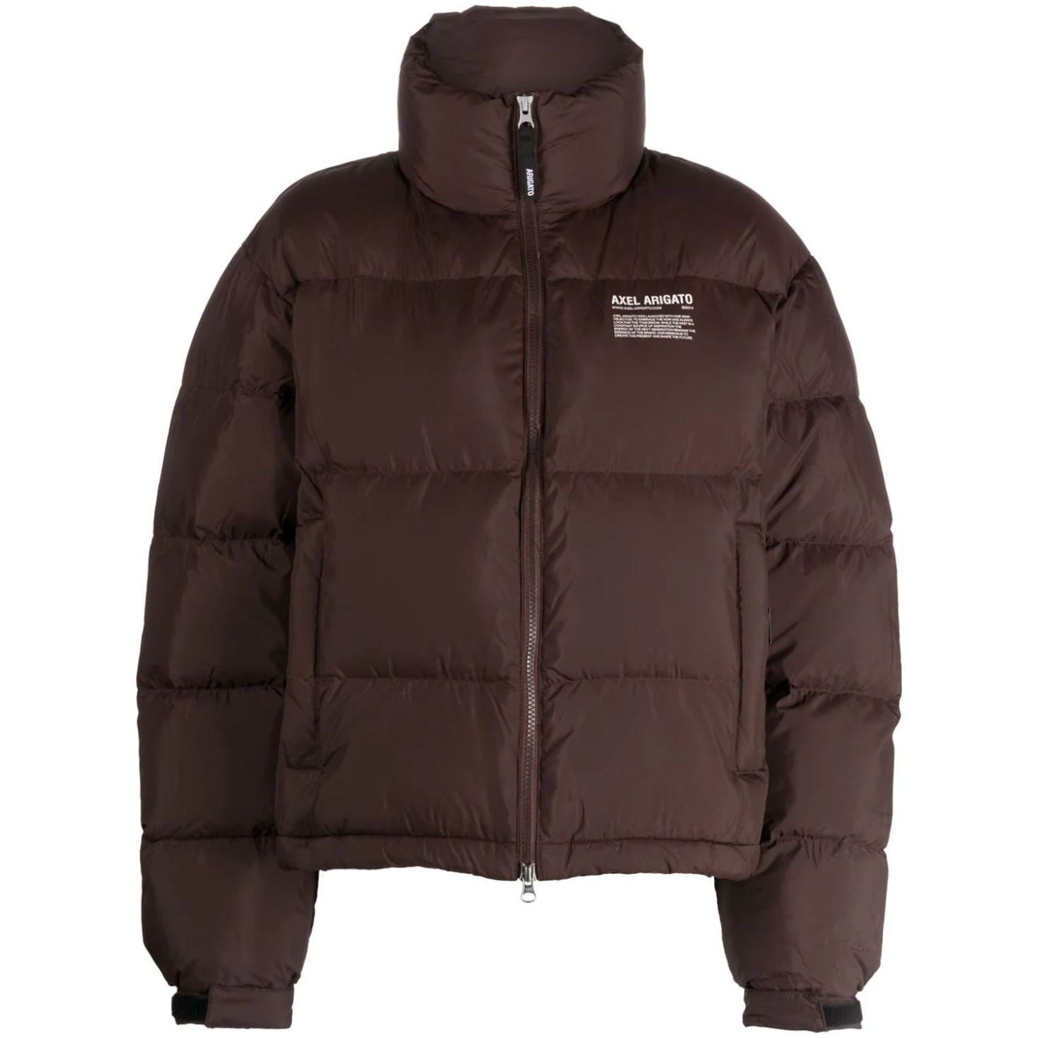 AXEL ARIGATO Pūkinė striukė moterims, Ruda, Observer puffer jacket 1