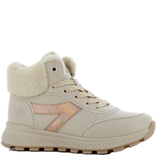 CORTINA Aulinukai mergaitėms, Smėlio, Girls kids high sneakers 2