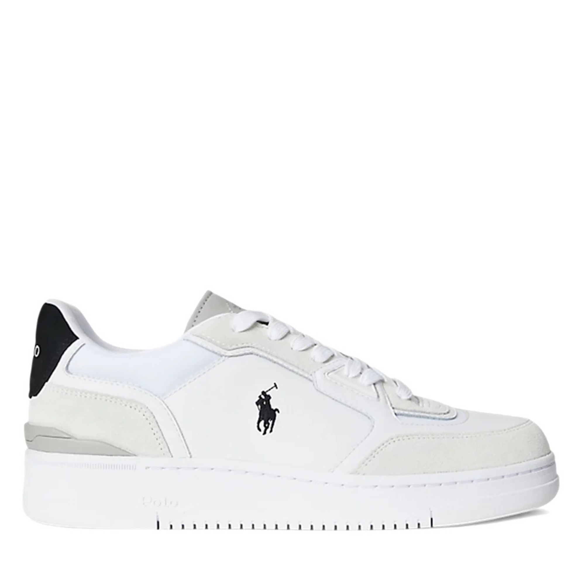 POLO RALPH LAUREN Laisvalaikio bateliai vyrams, Balta, Sneakers low top lace 1