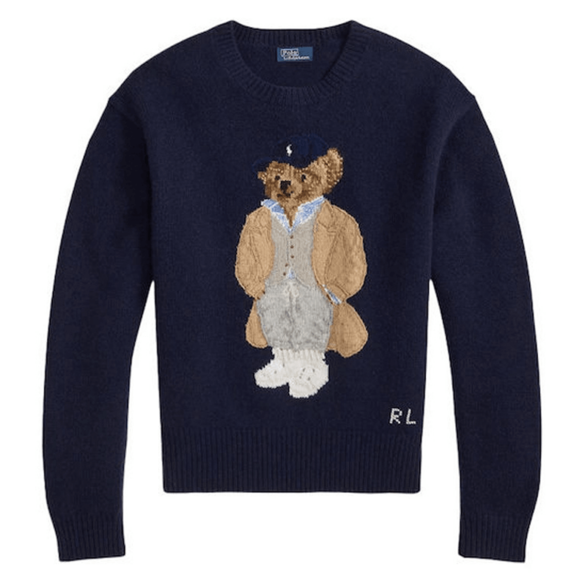 POLO RALPH LAUREN Megztinis moterims, Mėlyna, Pullover