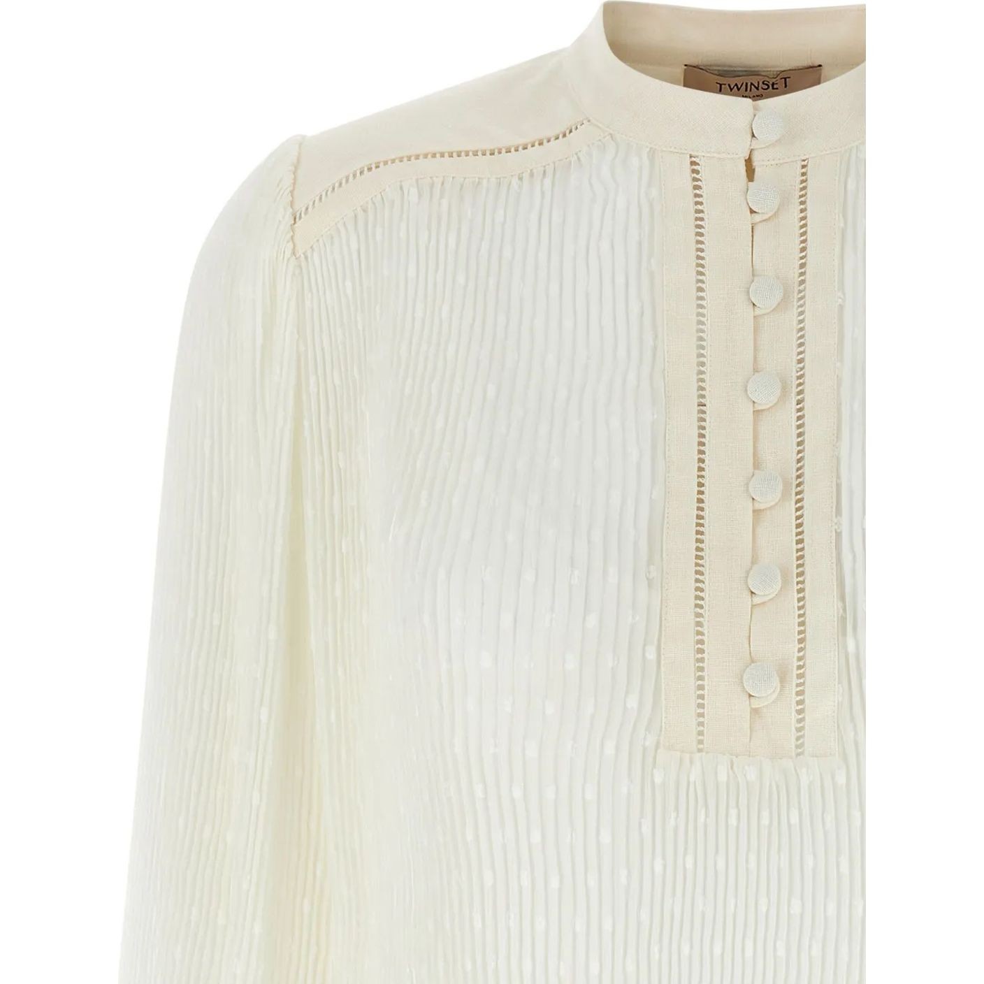 TWINSET Palaidinės moterims, Balta, Georgette blouse 3