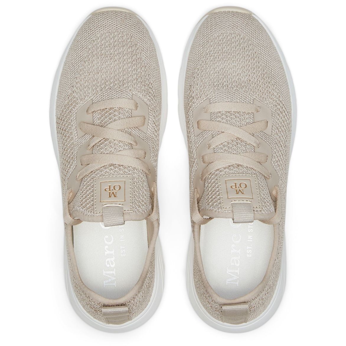 MARC O'POLO Sportbačiai moterims, Smėlio, Leila  sneakers 3