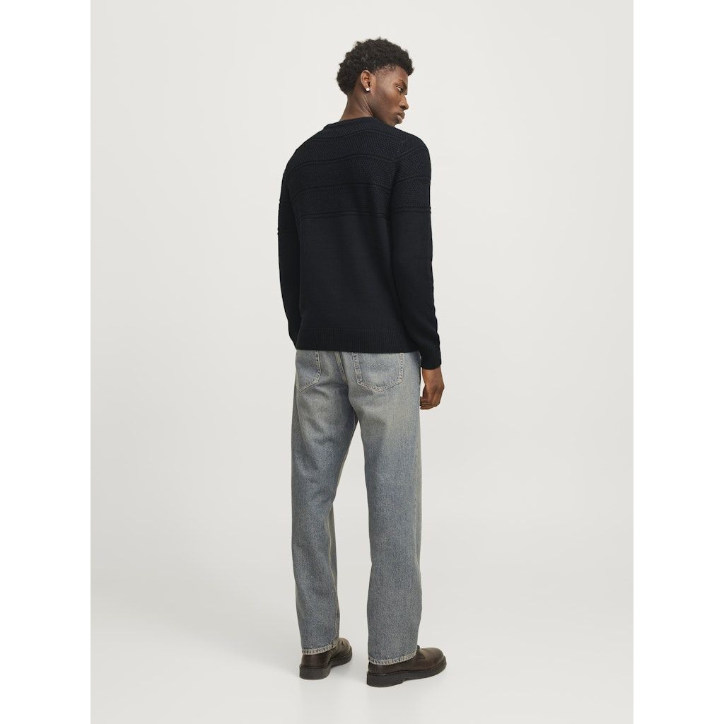 JACK & JONES Megztinis vyrams, Mėlyna, Jerry knit 3