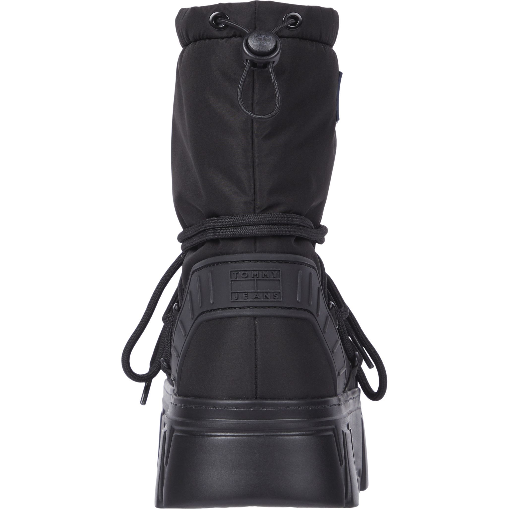 TOMMY JEANS Pašiltinti aulinukai moterims, Juoda, Hybrid boot 4