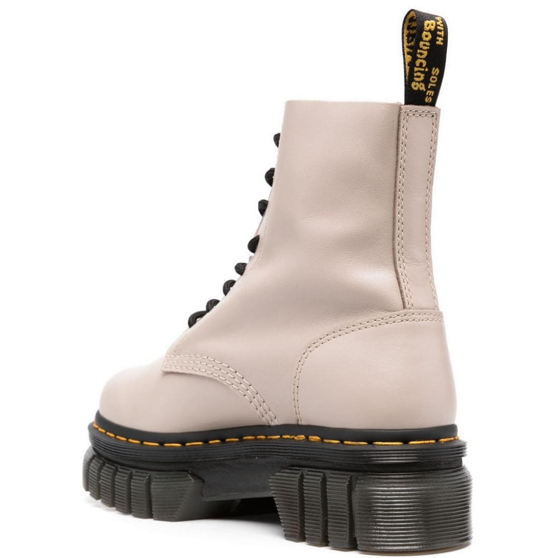 DR. MARTENS Aulinukai moterims, Smėlio, Audrick 8-Eye Lux Booties 3