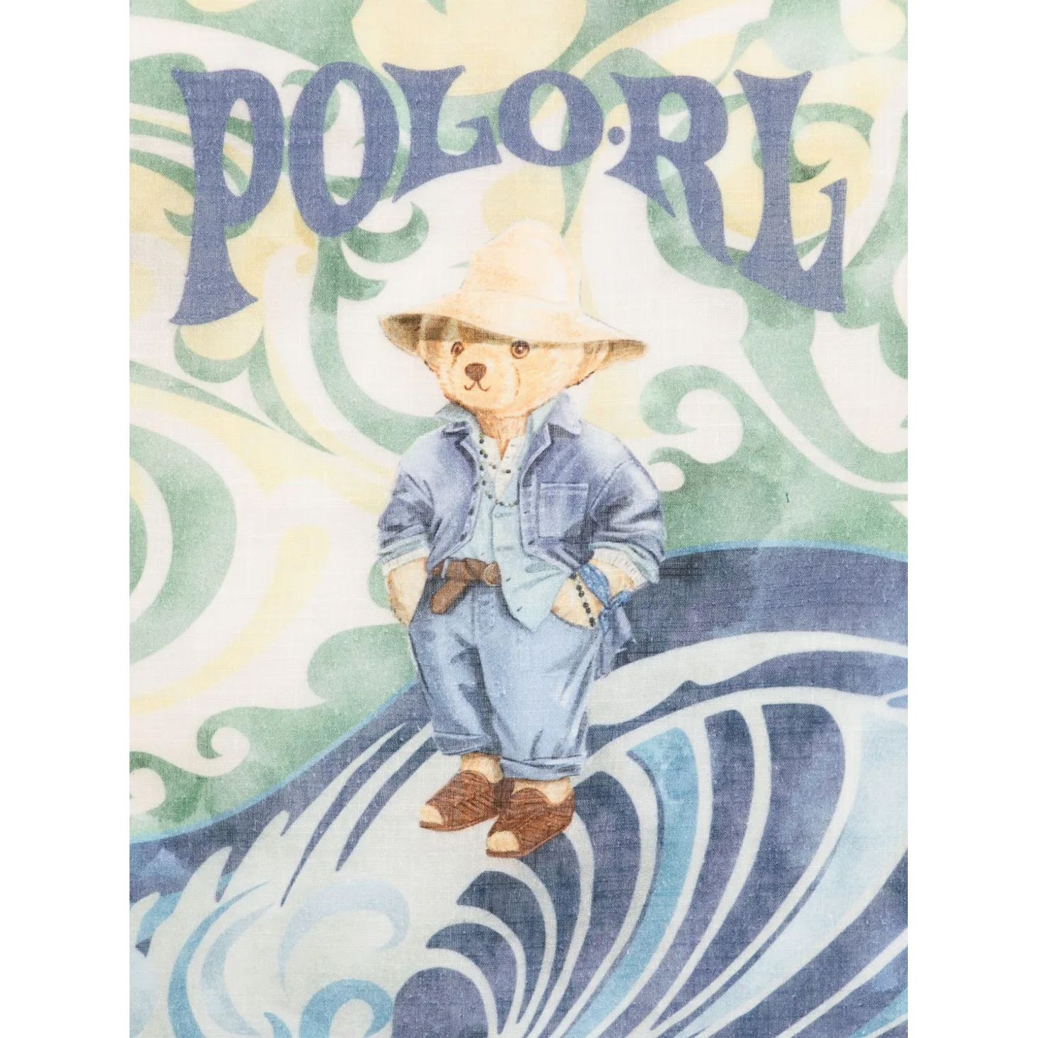 POLO RALPH LAUREN Šalikas moterims, Marga, Travllr brdn-scarf-square 2