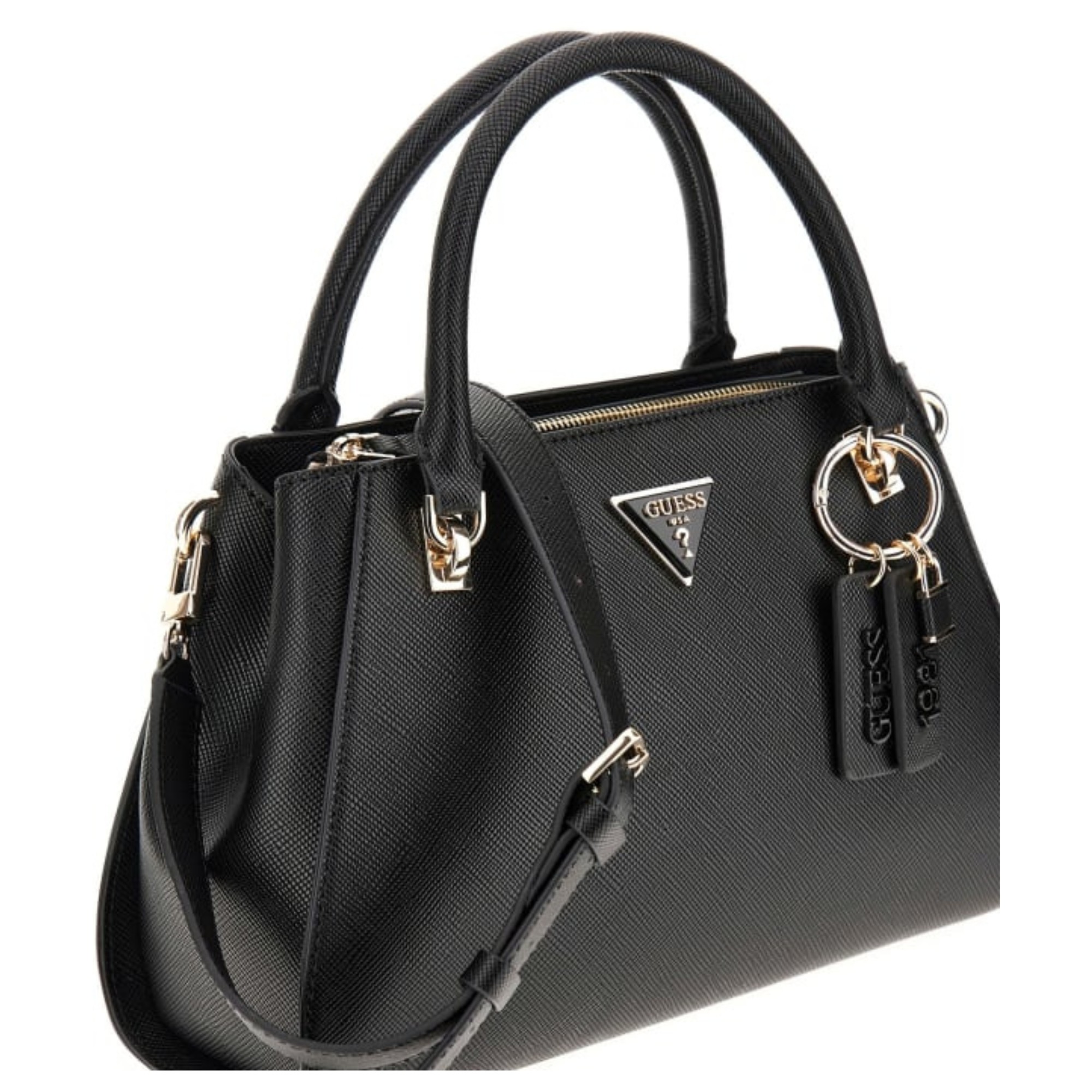 GUESS Rankinė, Juoda, Noelle II luxury satchel 2