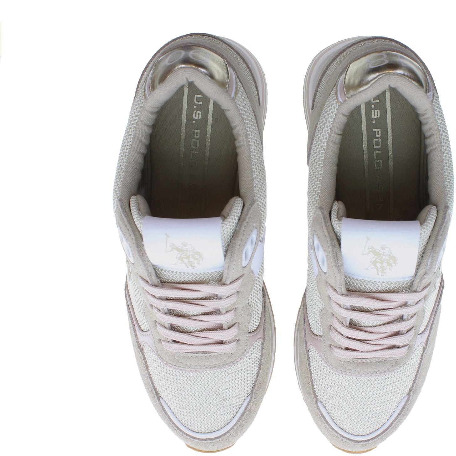 U.S.POLO Sportiniai bateliai moterims, Smėlio, SPORT SHOE 3
