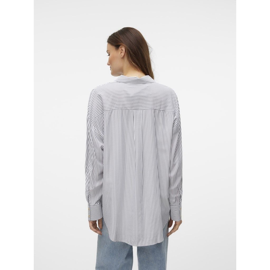 VERO MODA Marškiniai ilgomis rankovėmis moterims, Marga, Nora oversize shirt 3