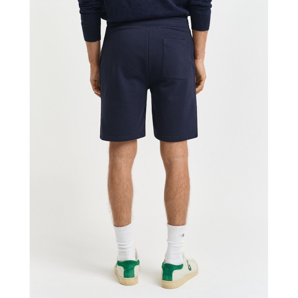 GANT Šortai vyrams, Mėlyna, REG SHIELD SWEAT SHORTS 3