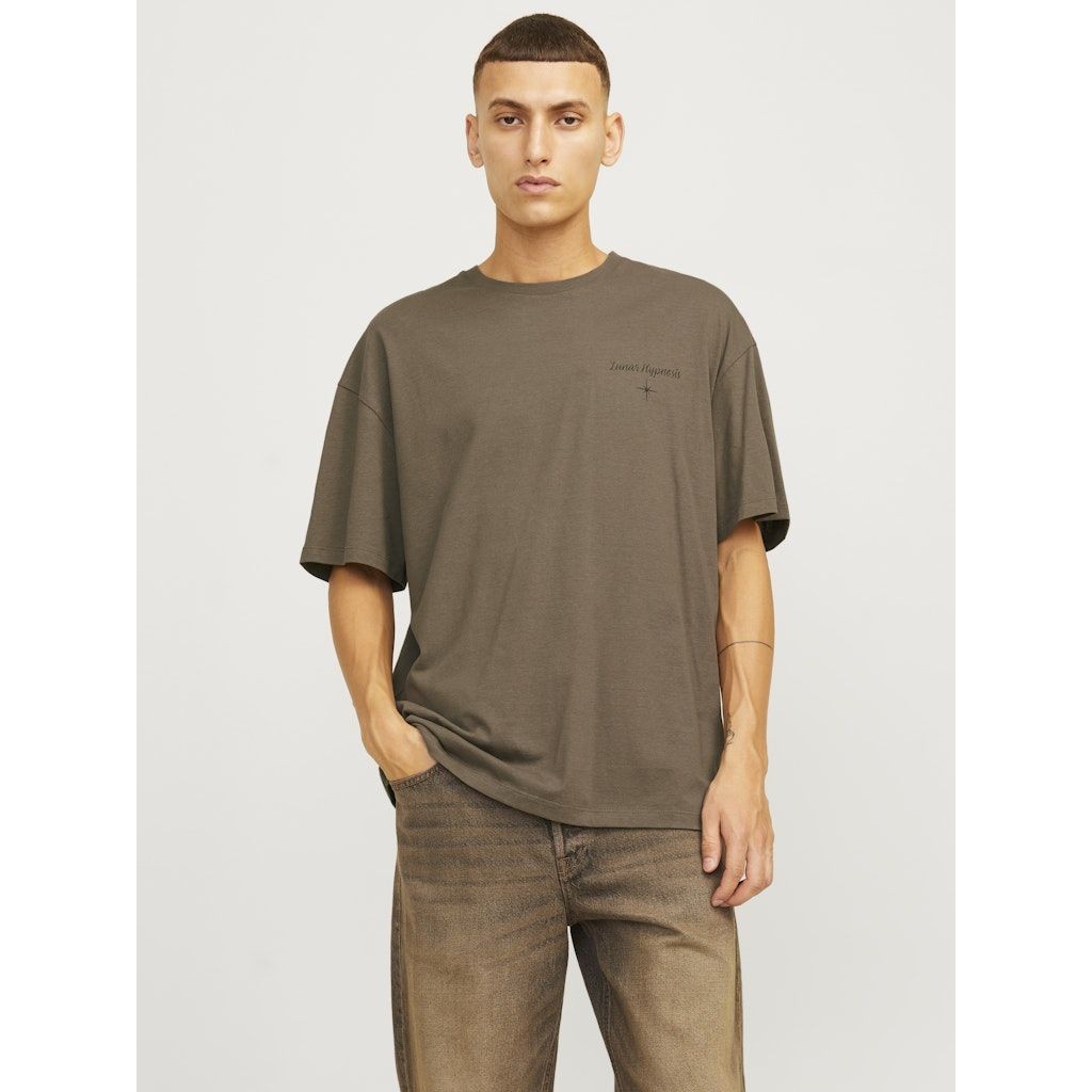 JACK & JONES Marškinėliai vyrams, Ruda, Mystic tee 3