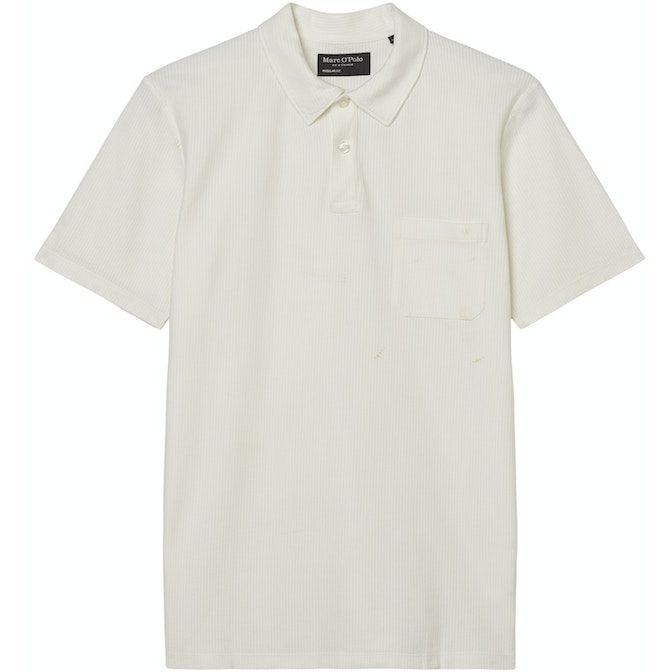 MARC O'POLO Polo marškiniai trumpos rank. vyrams, Balta