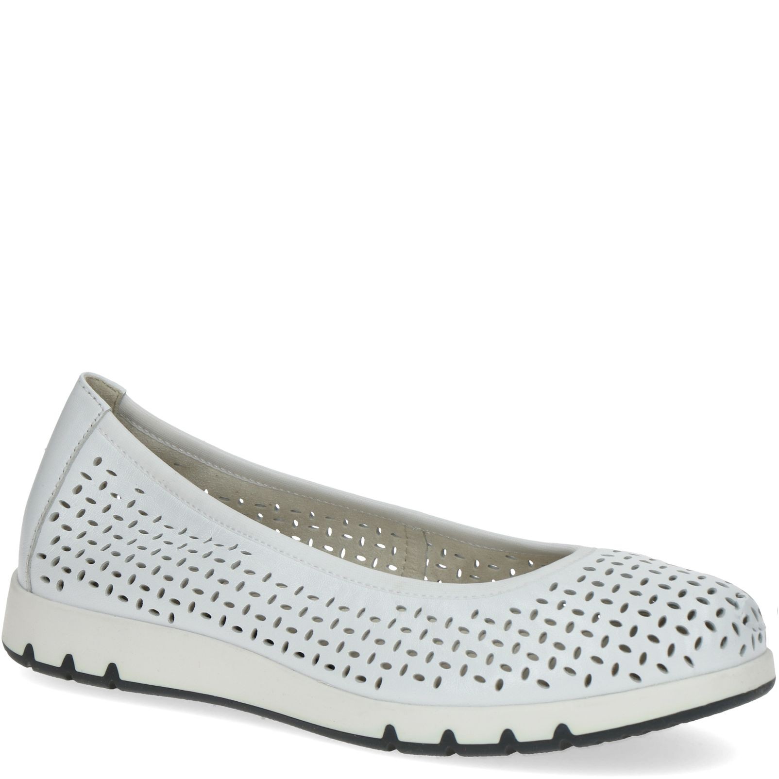 CAPRICE Balerinos moterims, Balta, Ballerinas 1