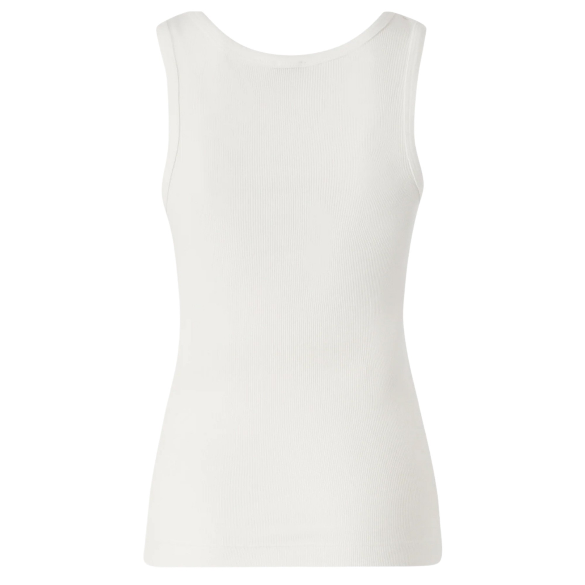 PINKO Marškiniai be rankovių moterims, Balta, Calcolatore tanktop 2