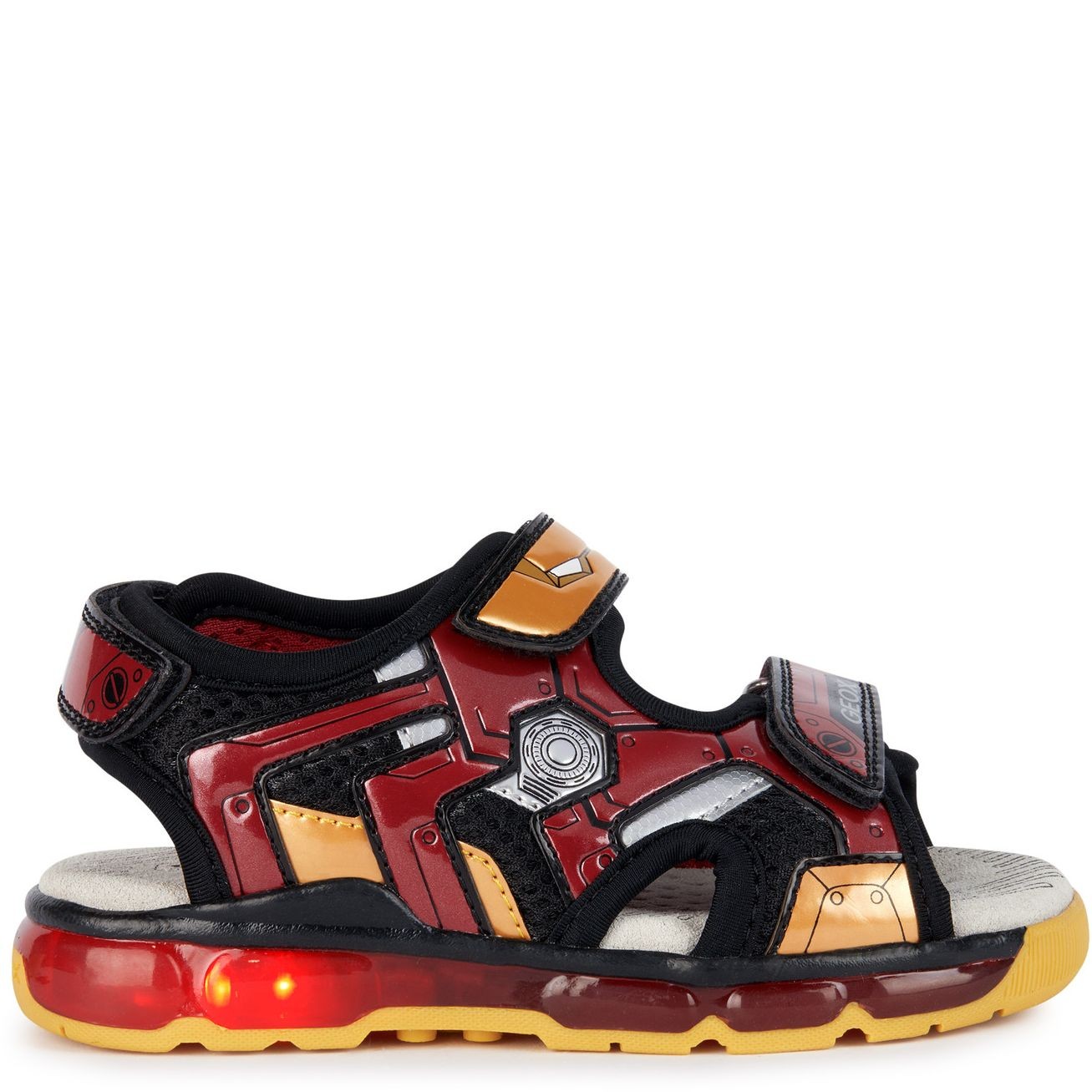 GEOX Basutės berniukams, Juoda, SANDALS ANDROID 7