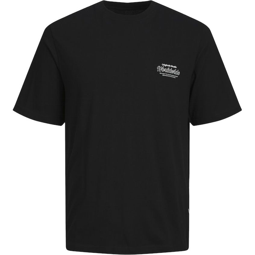 JACK & JONES Marškinėliai vyrams, Juoda, Jorsequoia t-shirts 1