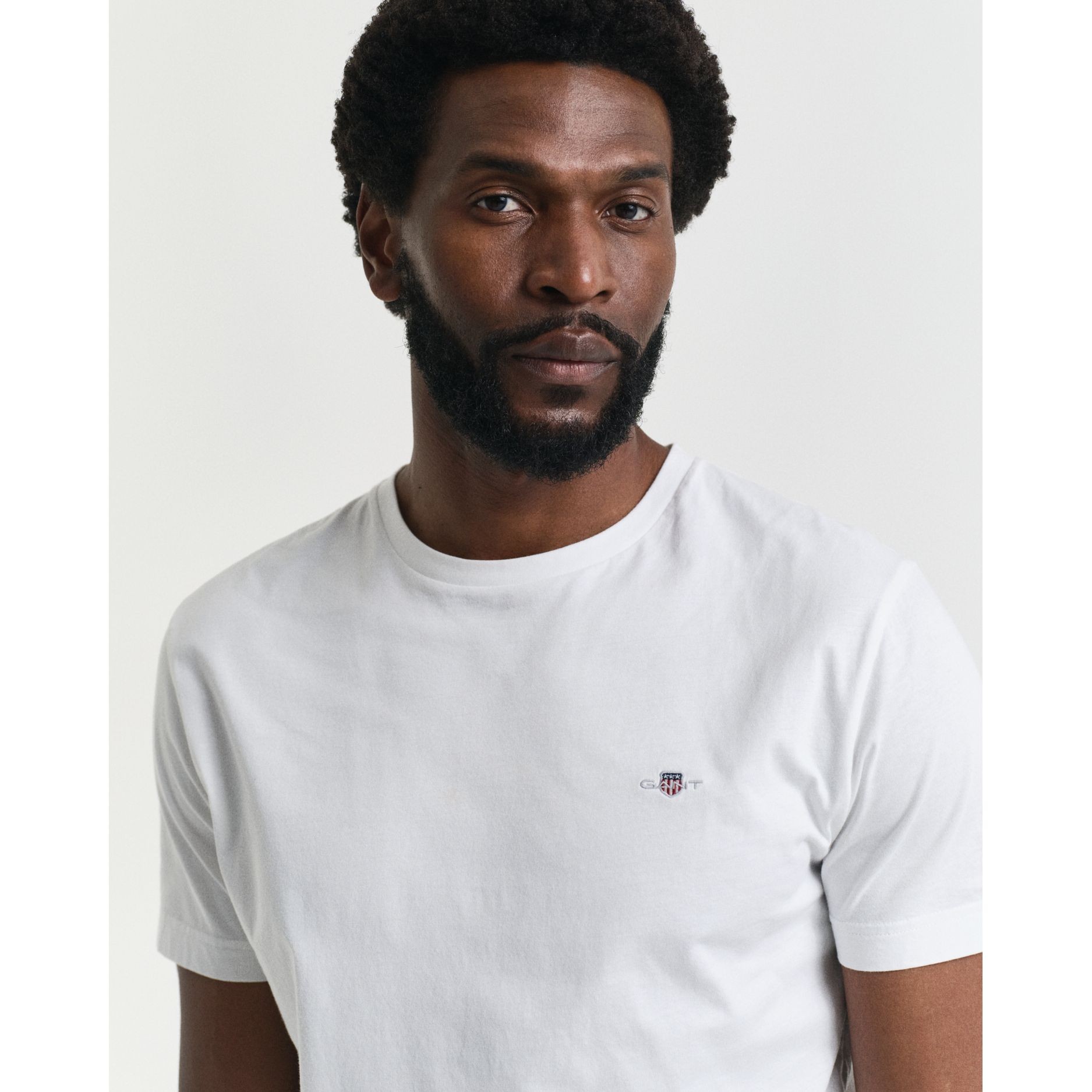 GANT Marškinėliai vyrams, Balta 6
