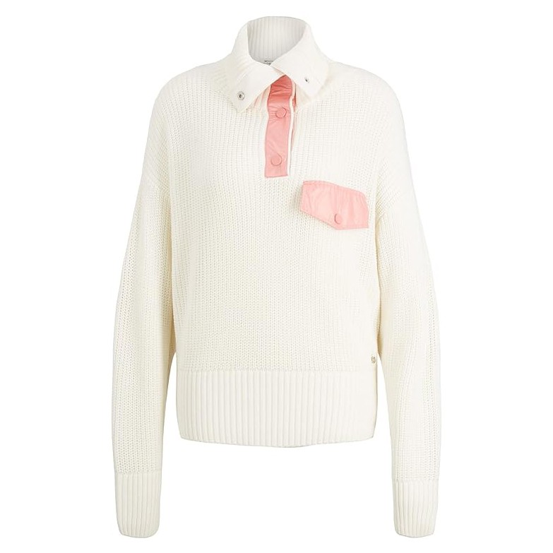 TOM TAILOR Megztinis moterims, Balta, Megztinis 1