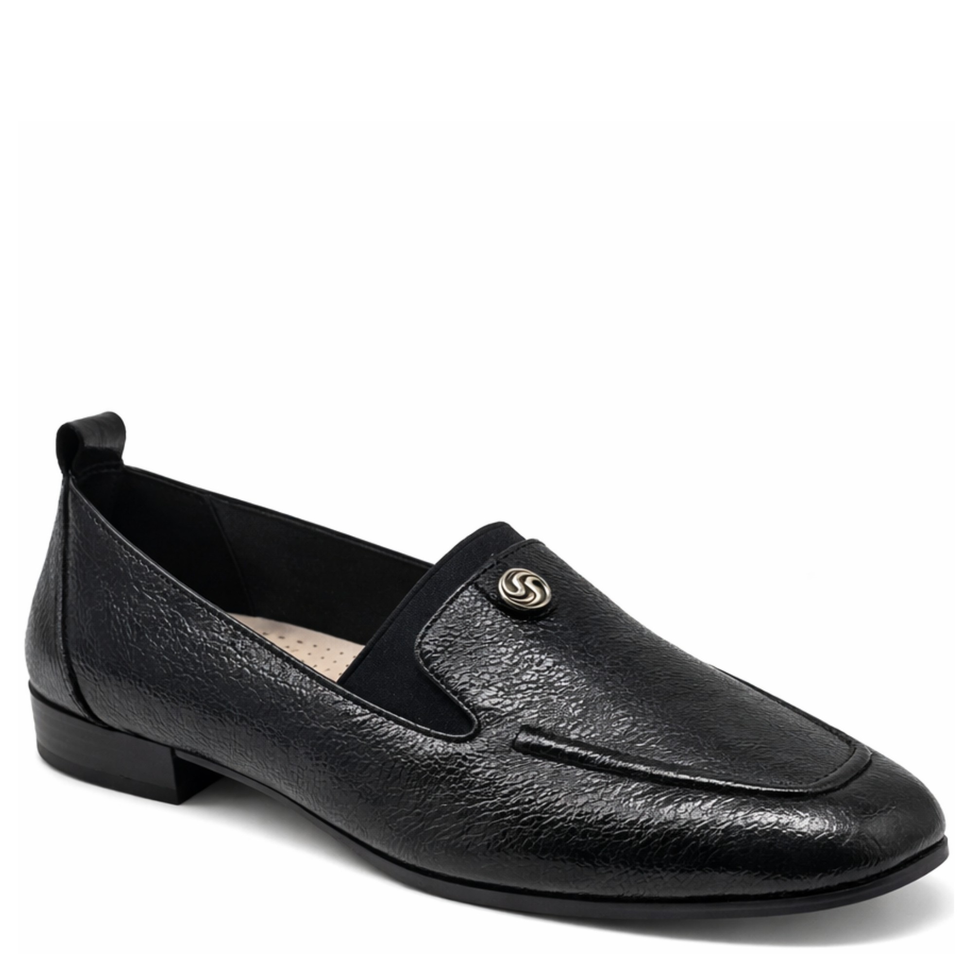 LA CONTE Loaferiai moterims, Juoda, Loafers 1