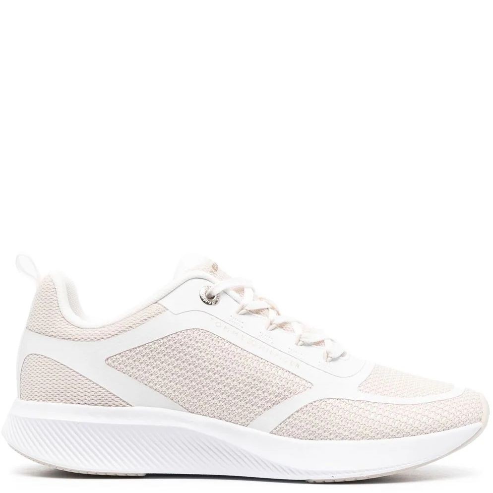 TOMMY HILFIGER Sportiniai bateliai moterims, Balta, Active mesh trainer 1