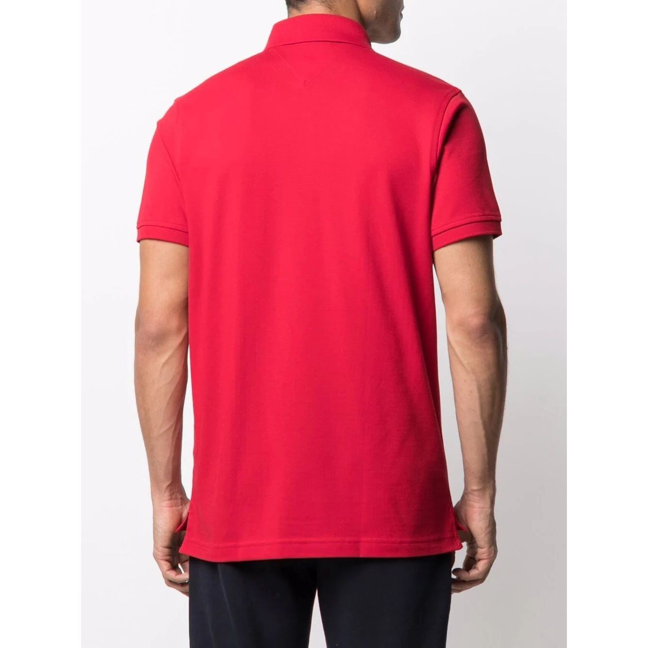 TOMMY HILFIGER Polo marškiniai ilgos rank. vyrams, Raudona, 1985 slim polo 4