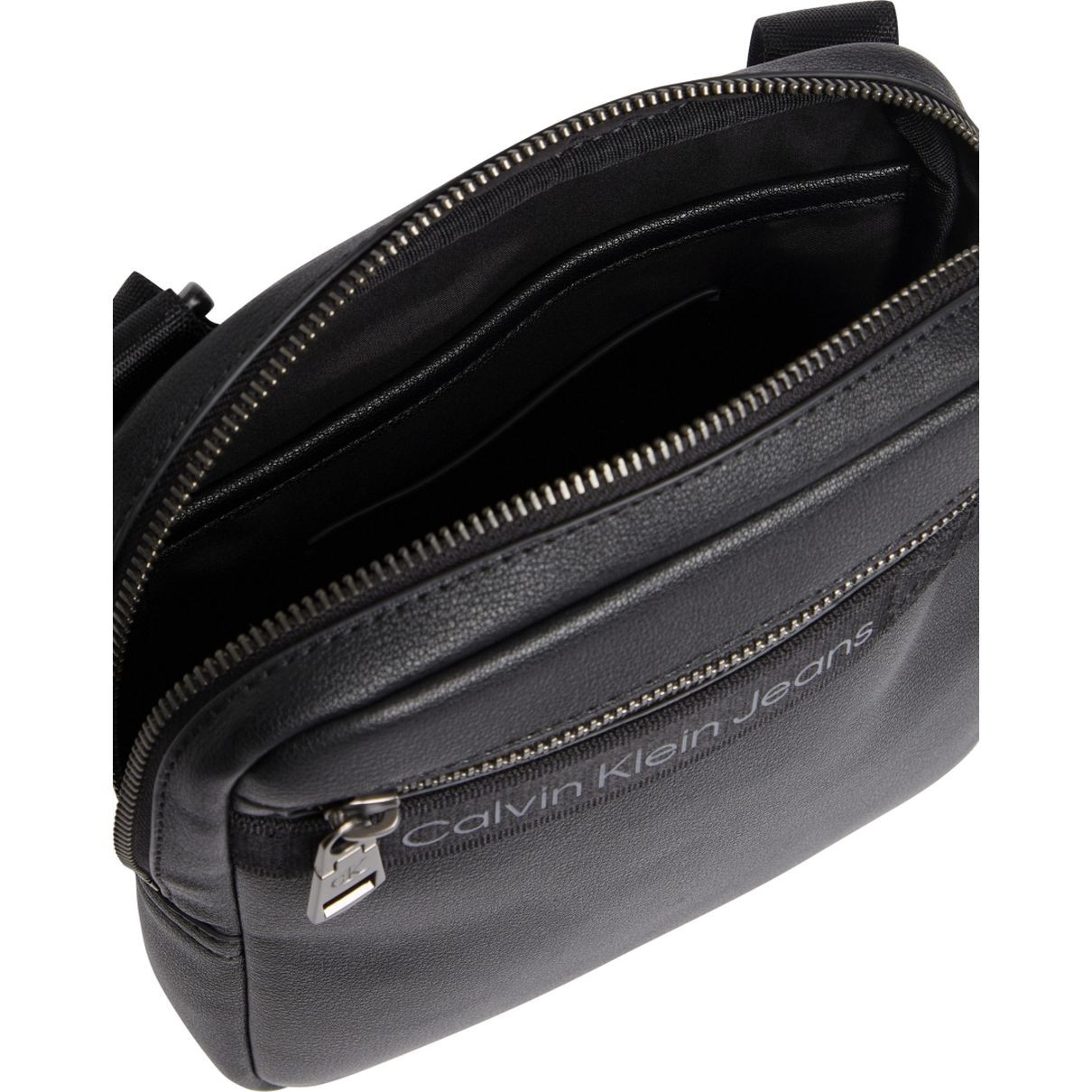 CALVIN KLEIN JEANS Rankinė per petį vyrams, Juoda, ULTRALIGHT REPORTER18 PU 3