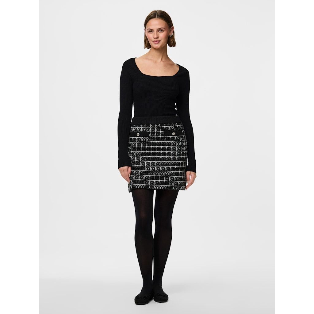 PIECES Pėdkelnės moterims, Juoda, PCSHAPER 40 DEN TIGH 7