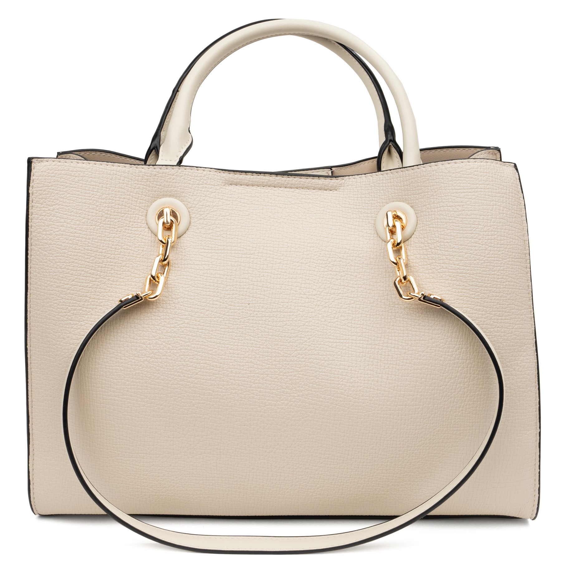 JULICE Pirkinių krepšys moterims, Smėlio, Tote bag 1