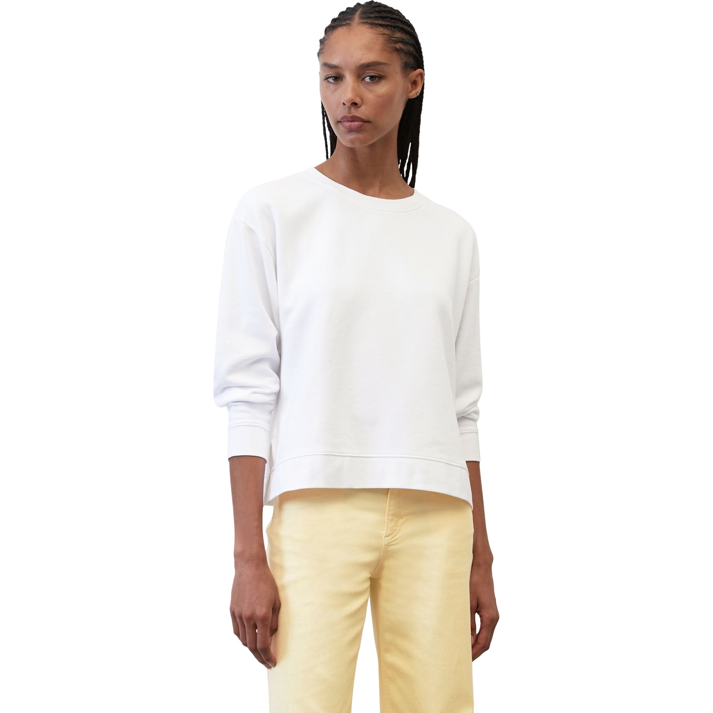 MARC O'POLO Megztinis moterims, Balta 2