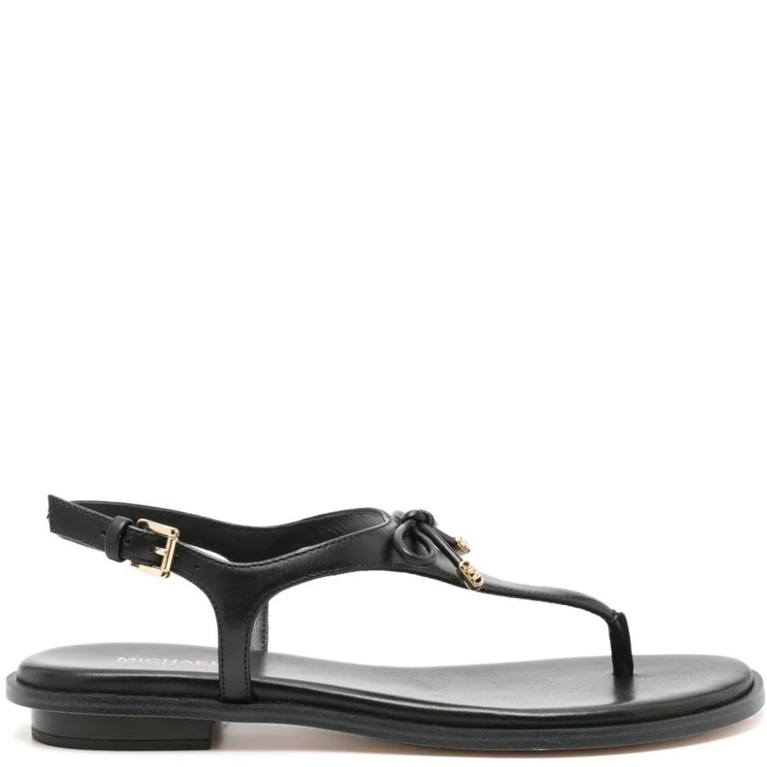 MICHAEL KORS Basutės moterims, Juoda, Nori flat thong 2