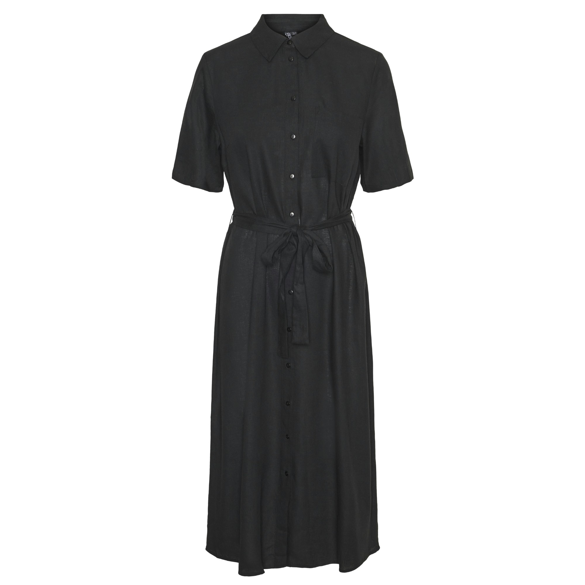 PIECES Midi suknelė moterims, Juoda, Pia 1