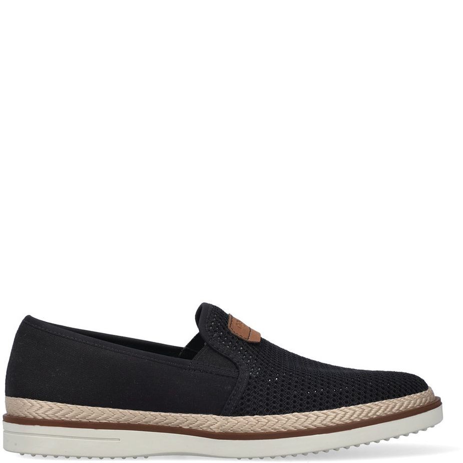 RIEKER Laisvalaikio bateliai vyrams, Juoda, LEISURE 2