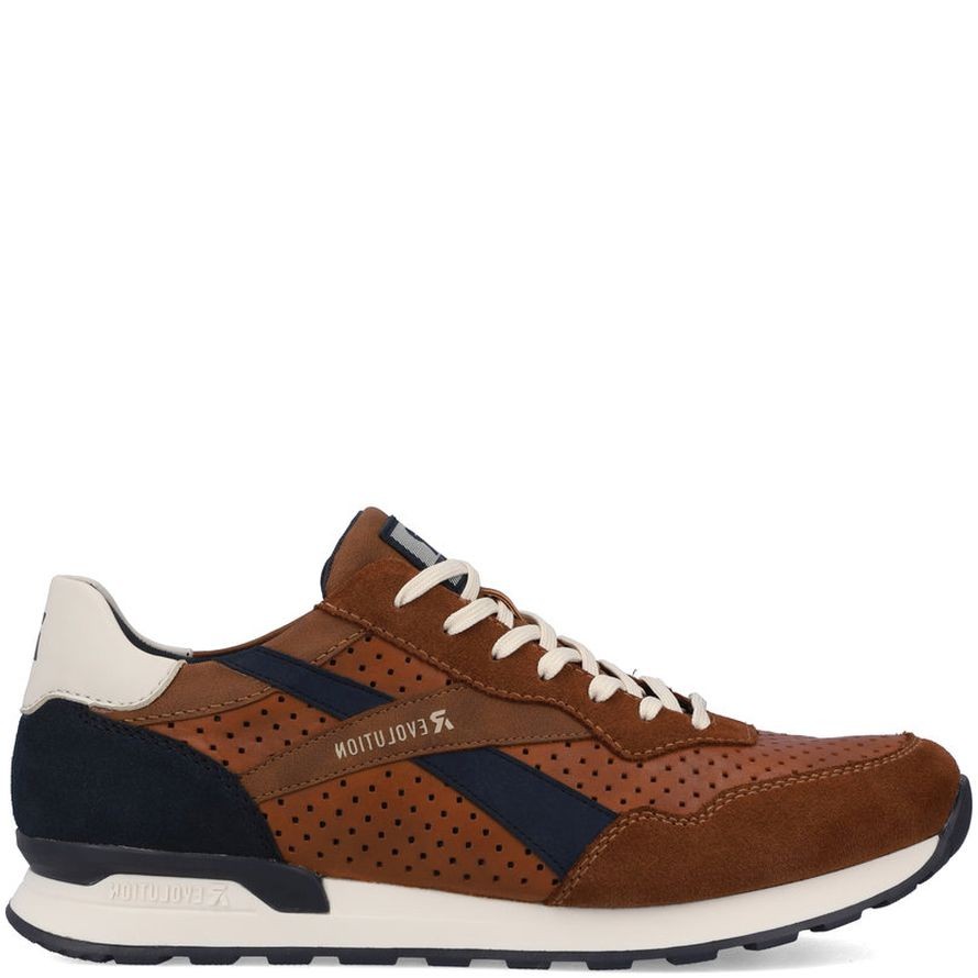 RIEKER Laisvalaikio bateliai vyrams, Ruda, LEISURE 4