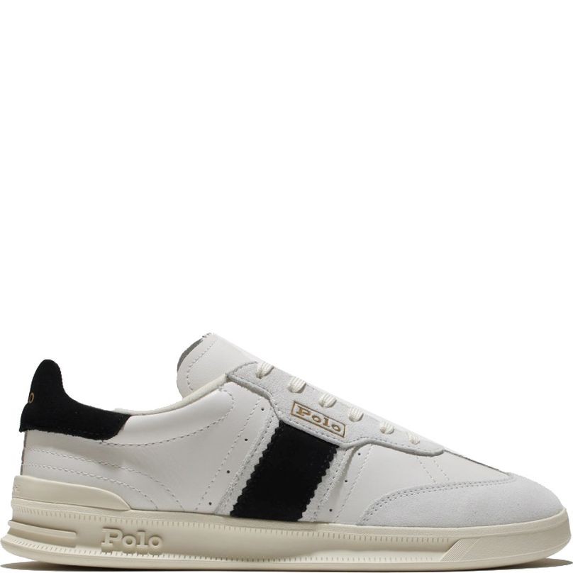 POLO RALPH LAUREN Laisvalaikio bateliai vyrams, Balta, Low top lace sneakers 1