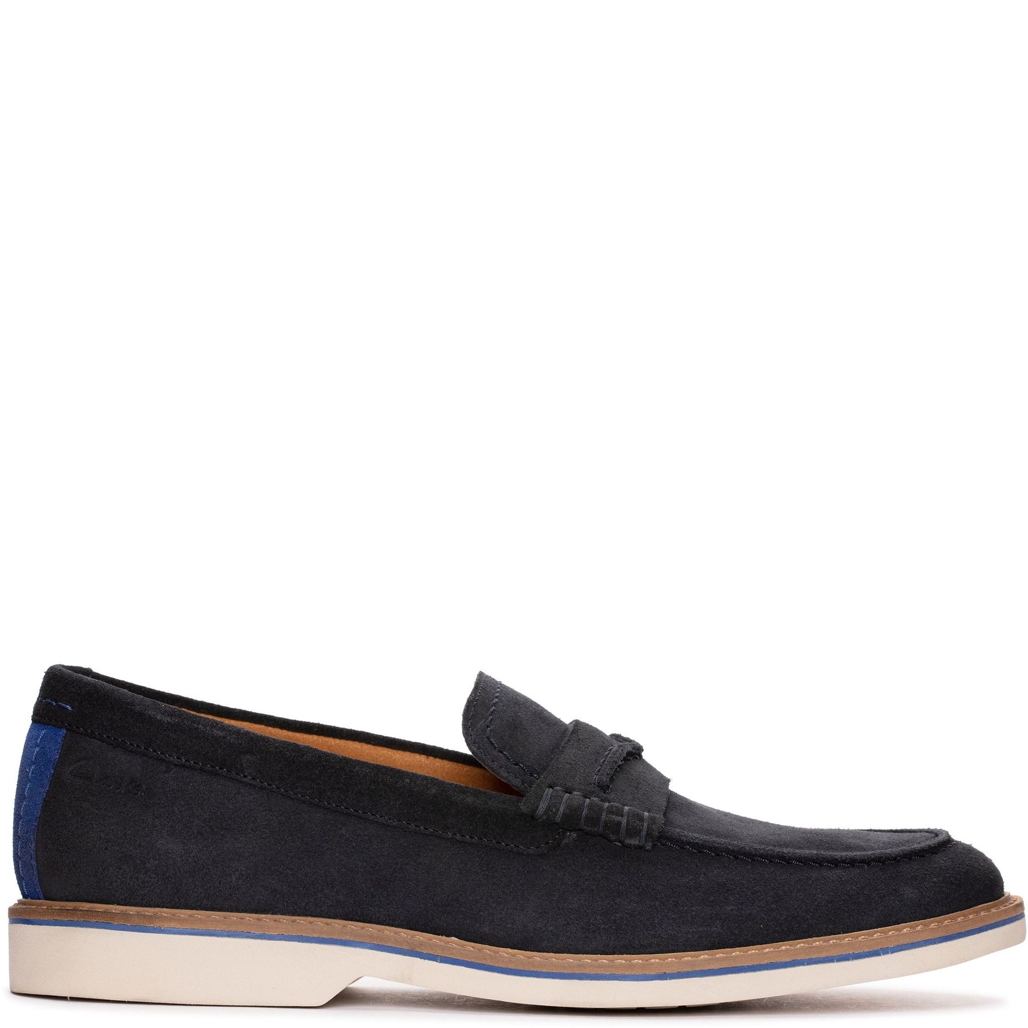 CLARKS Mokasinai vyrams, Mėlyna, Atticus LTSlip mocasins 2