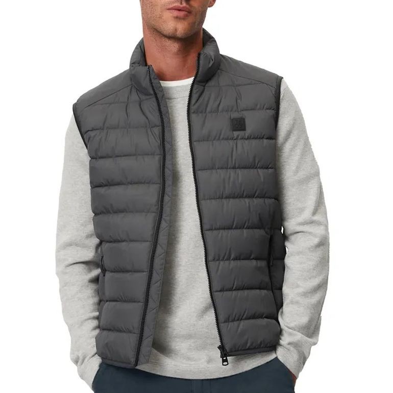 MARC O'POLO Liemenė vyrams, Pilka 2