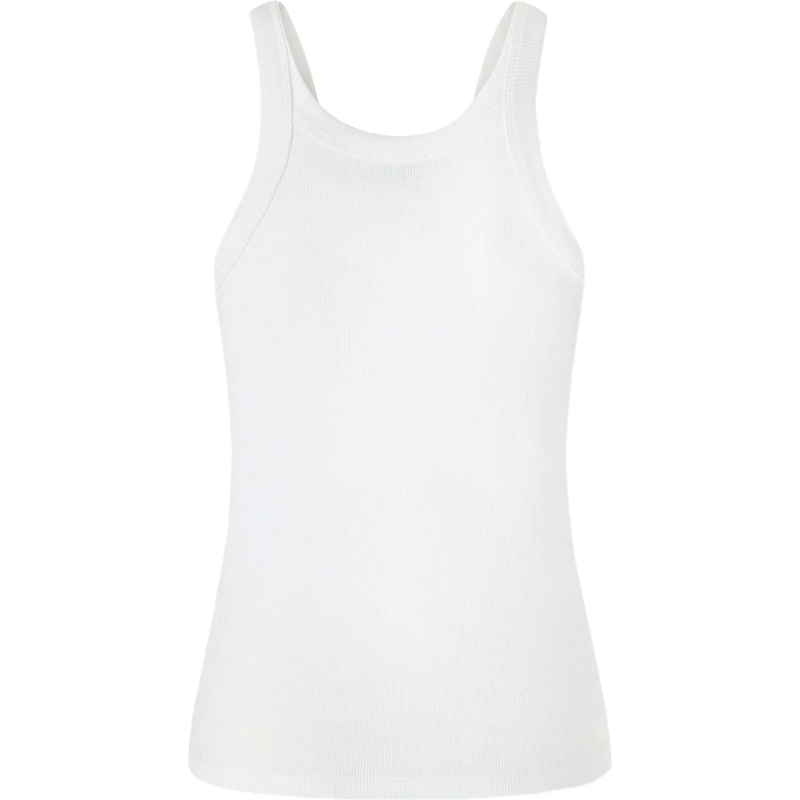 PINKO Marškiniai be rankovių moterims, Balta, Clay tank top 2