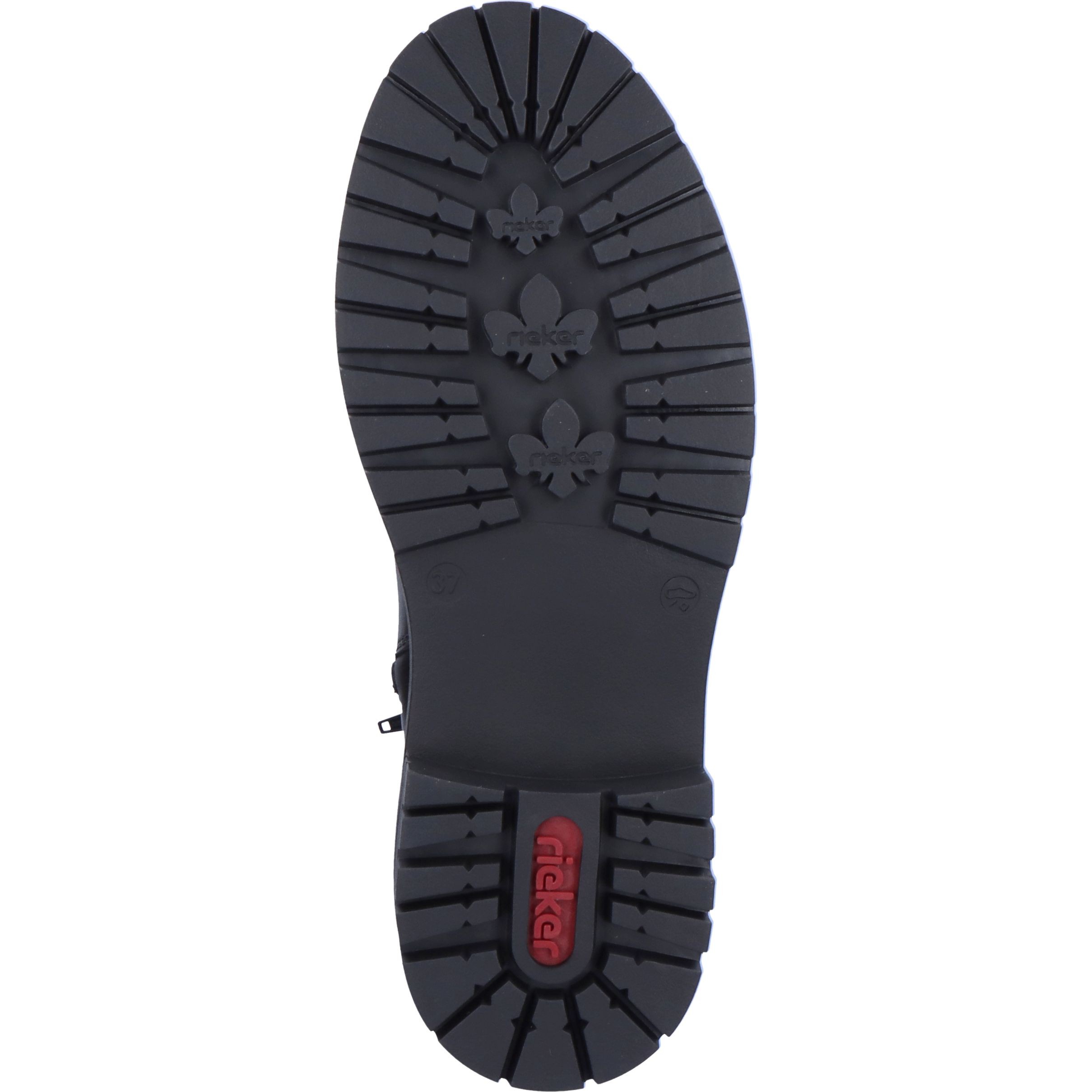 RIEKER Auliniai moterims, Juoda, BOOTS POP 7